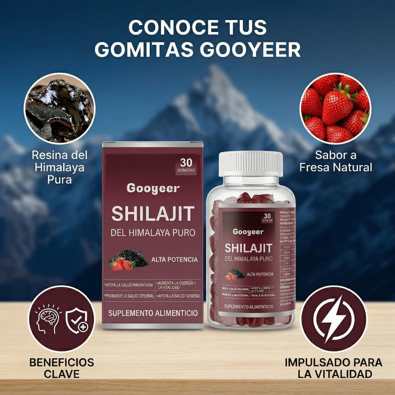 Gomitas de shilajit
