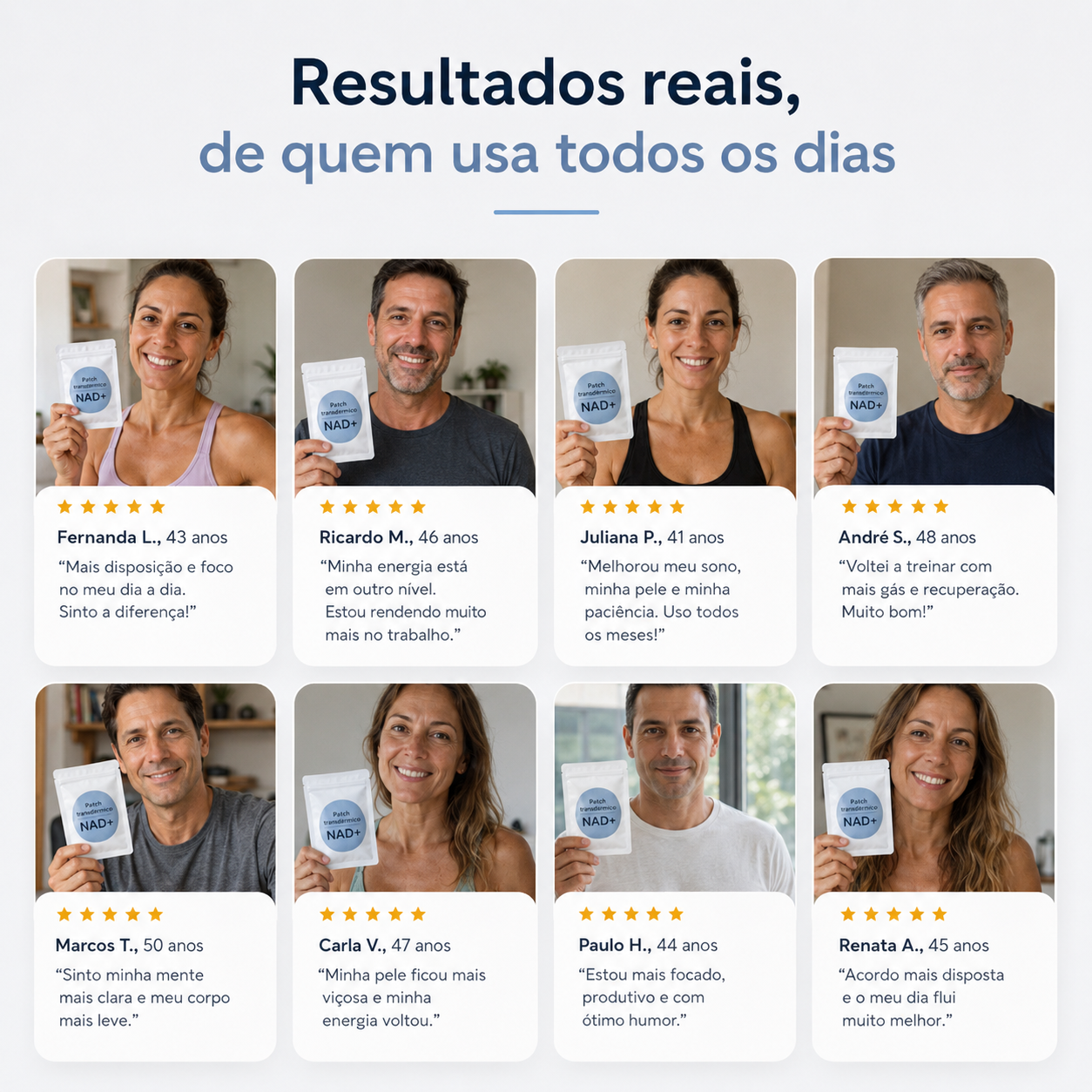 Parche Transdérmico NAD+ - Reparación Celular y Equilibrio Metabólico