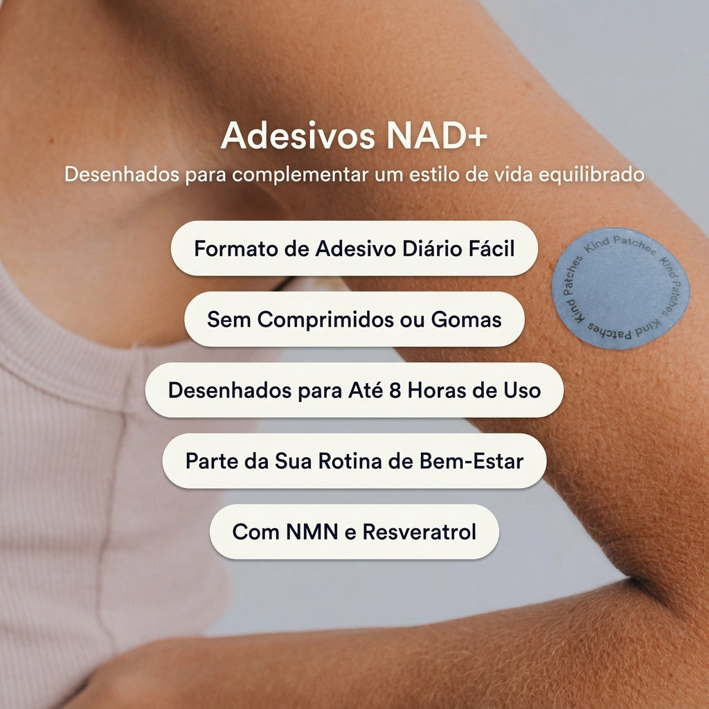 Parche Transdérmico NAD+ - Reparación Celular y Equilibrio Metabólico