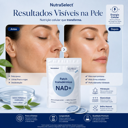Parche Transdérmico NAD+ - Reparación Celular y Equilibrio Metabólico